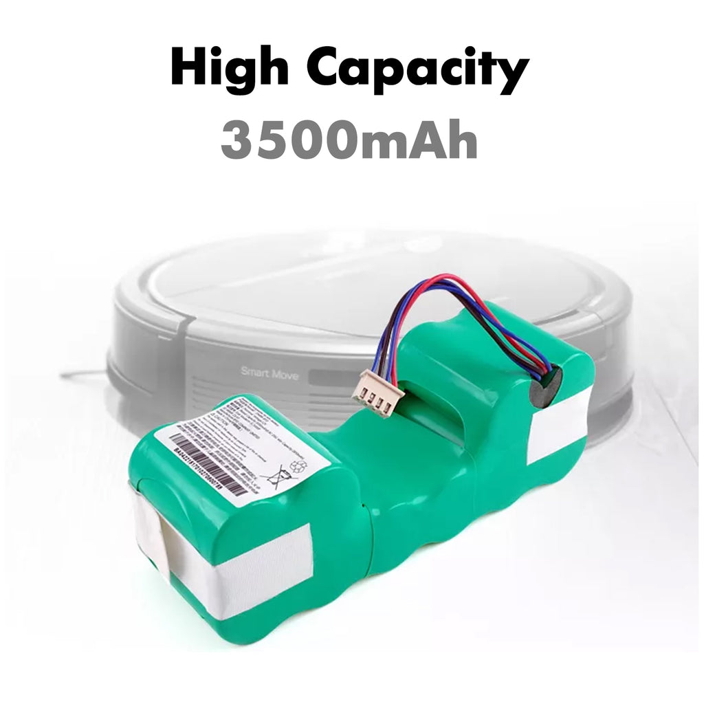 CAESEA 12V 3500mAh Ni-MH Robot Vacuum Replacement Battery for Ecovacs DM65, DM88, DT88, DD35, DD35E, DD37, DE33, DE53, DE55, DD56, DG710, DG711O, DG716, OZMO 610, 902